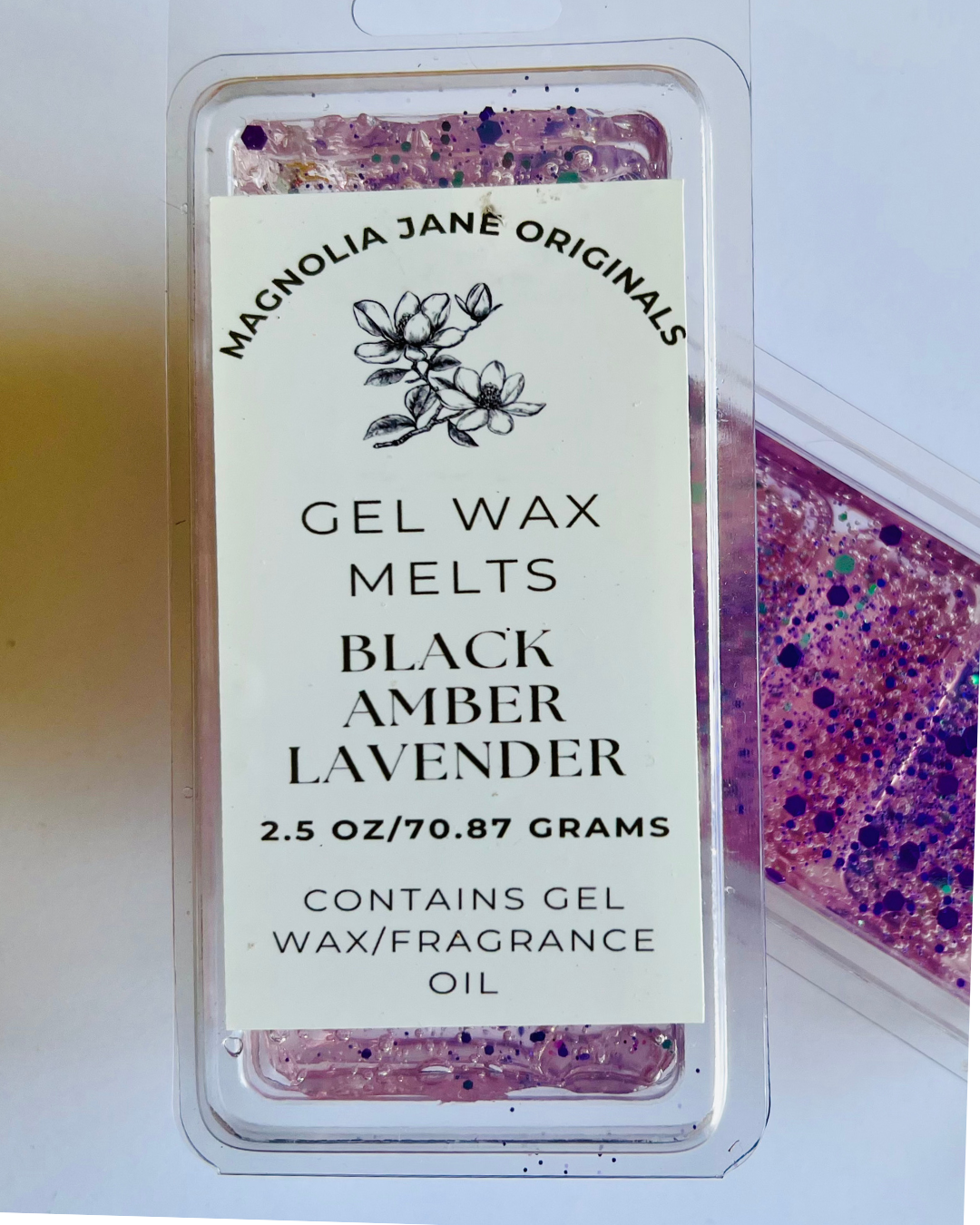 Jelly Wax Melt - Black Amber Lavender