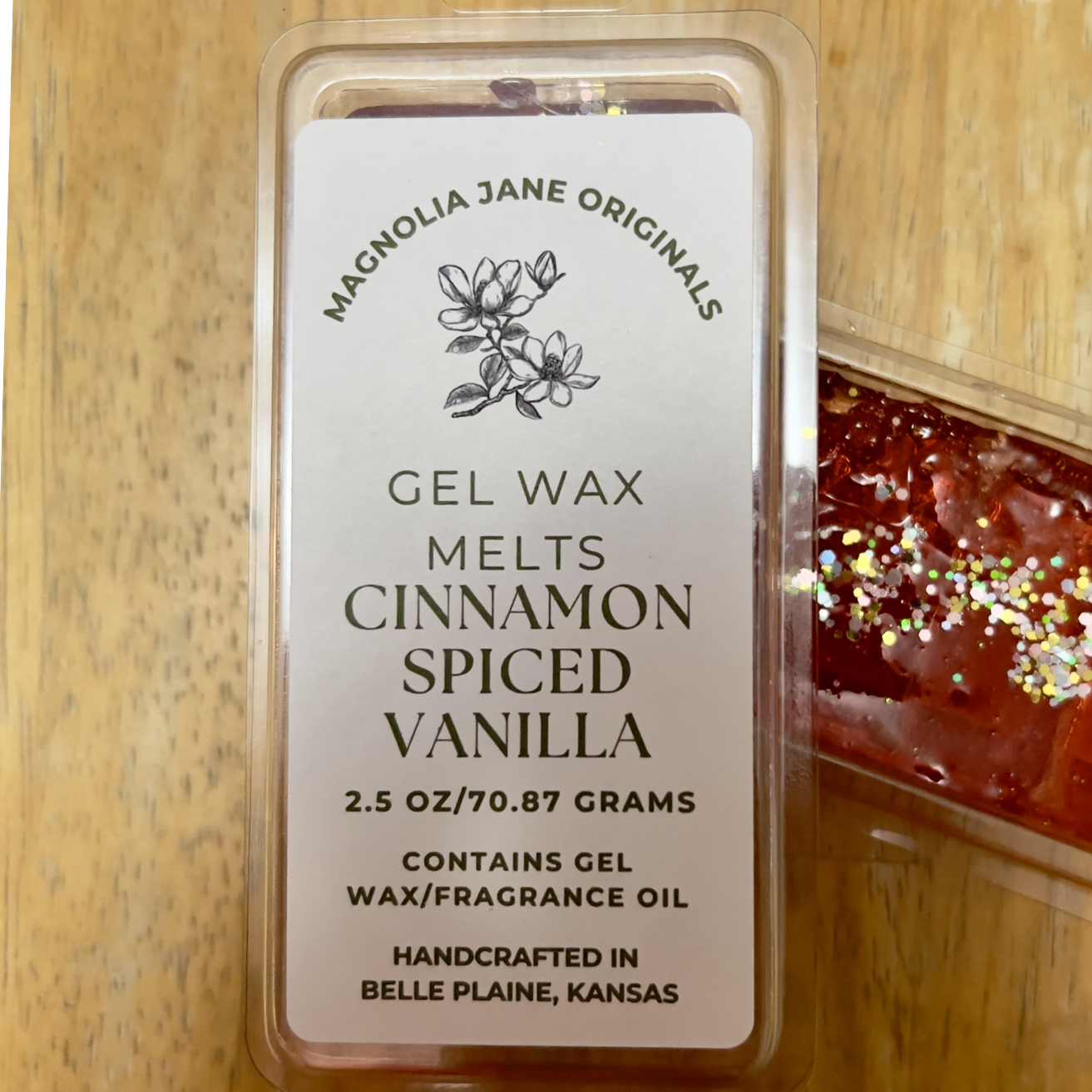 Jelly Wax Melt -Cinnamon Spiced Vanilla