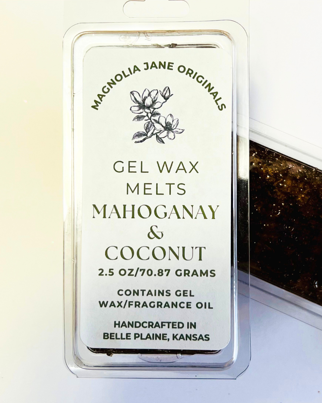 Jelly Wax Melt - Mahogany Coconut