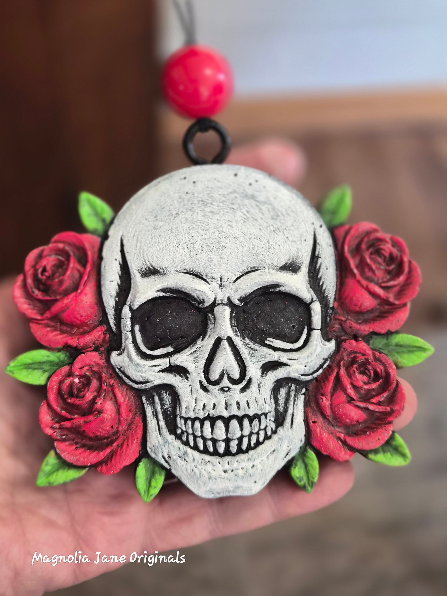 Freshie- #D Skull & Roses