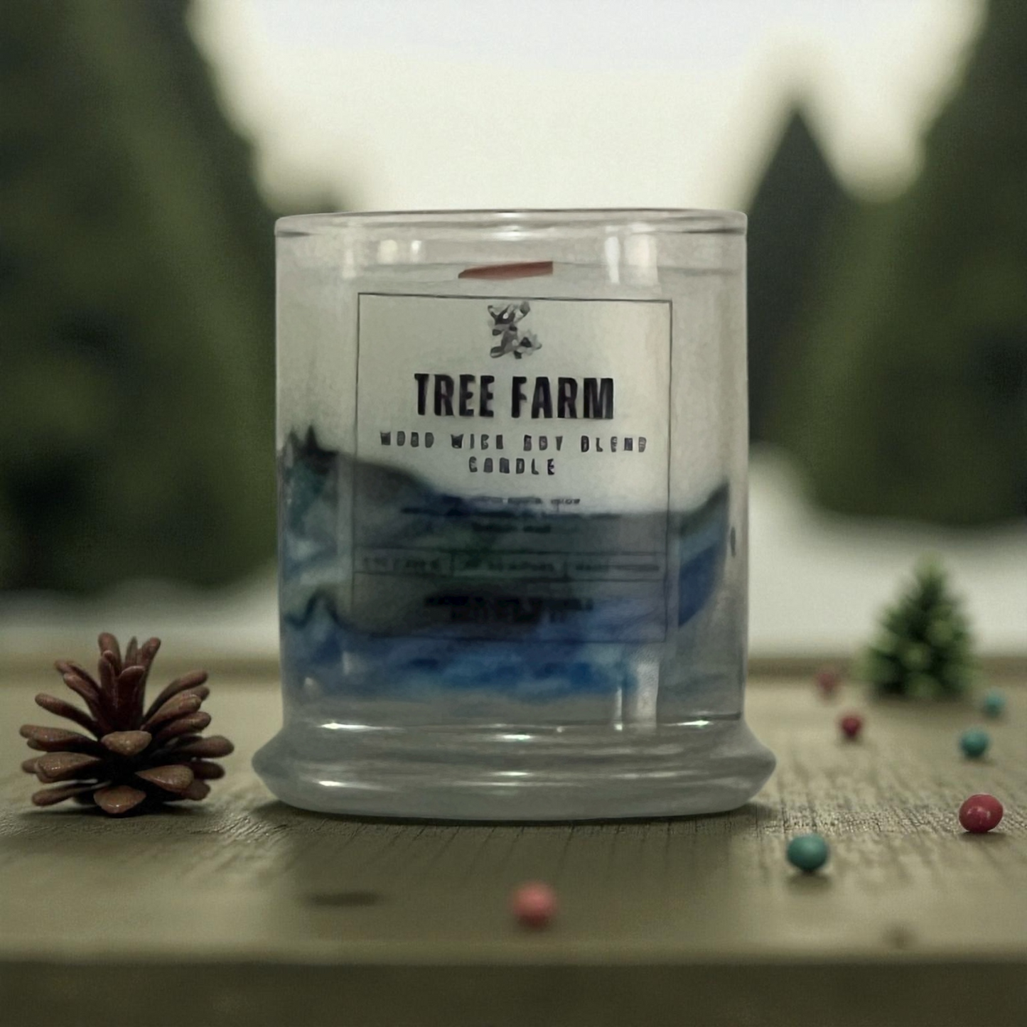 TREE FARM - WOOD WICK CANDLE