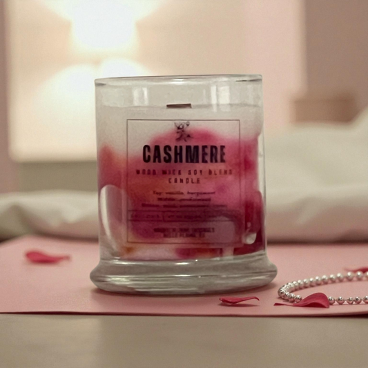 CASHMERE - WOOD WICK CANDLE