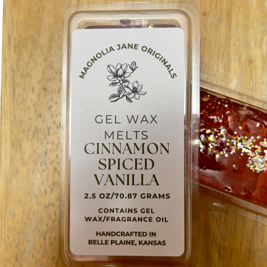 Jelly Wax Melt -Cinnamon Spiced Vanilla