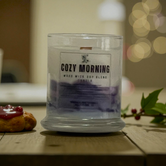 COZY MORNING - WOOD WICK CANDLE