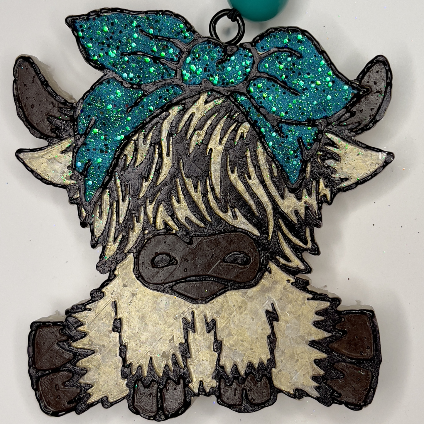 Freshie- Highland Cow w/Bow