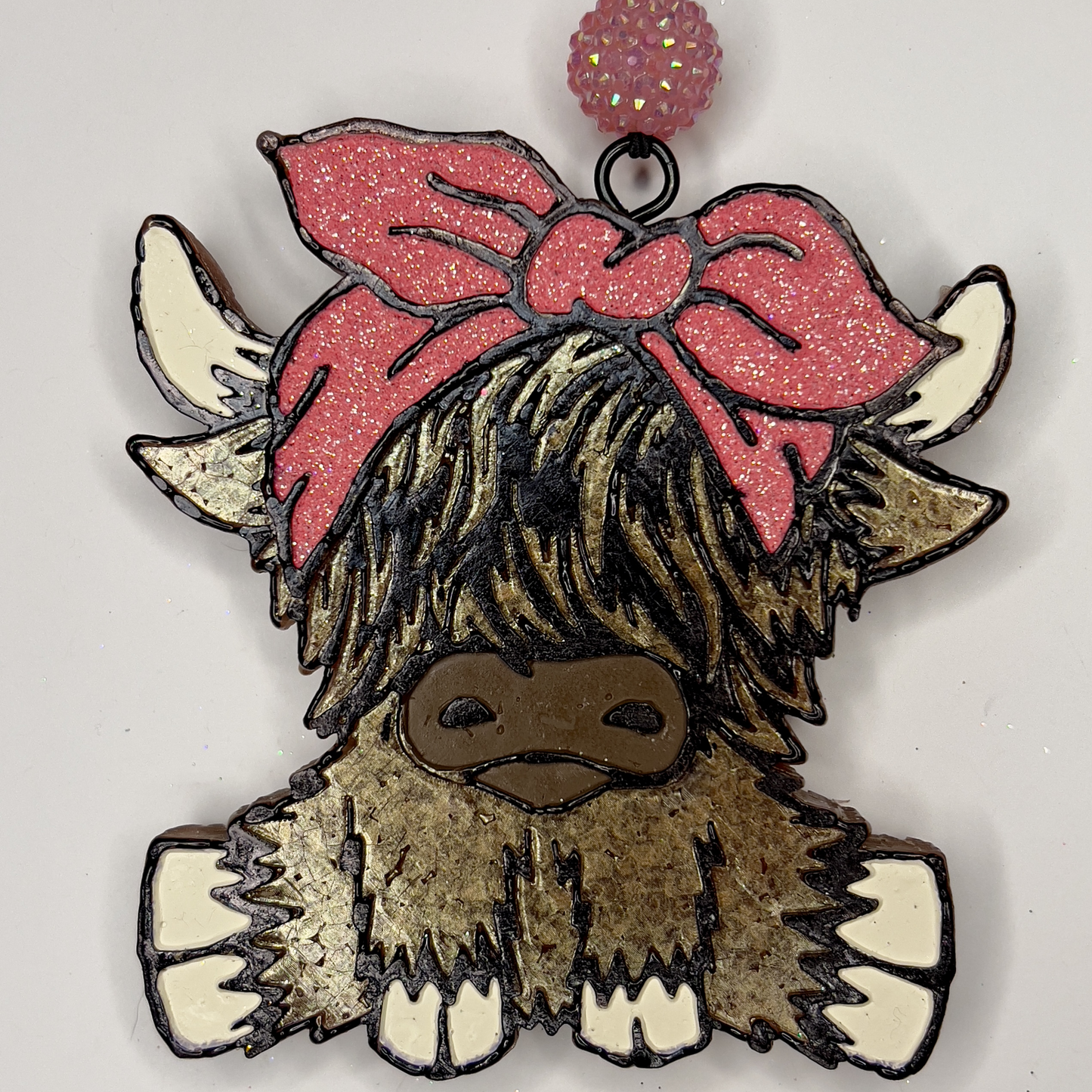 Freshie- Highland Cow w/Bow