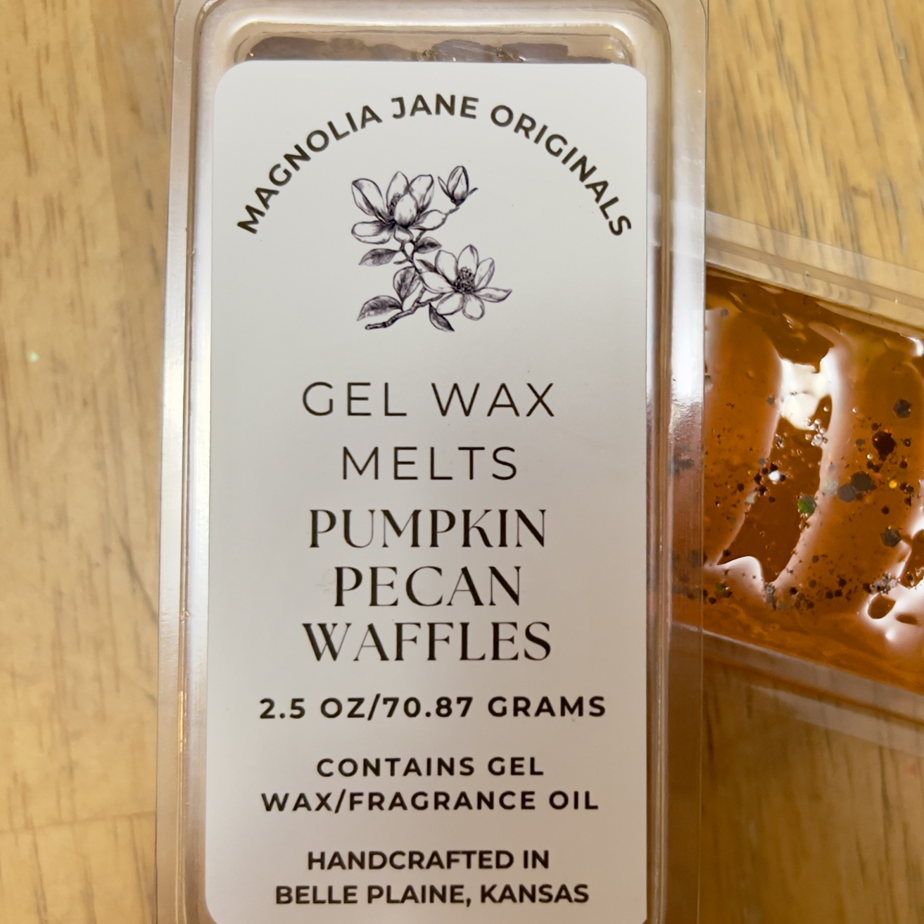 Jelly Wax Melt -Pumpkin Pecan Waffles