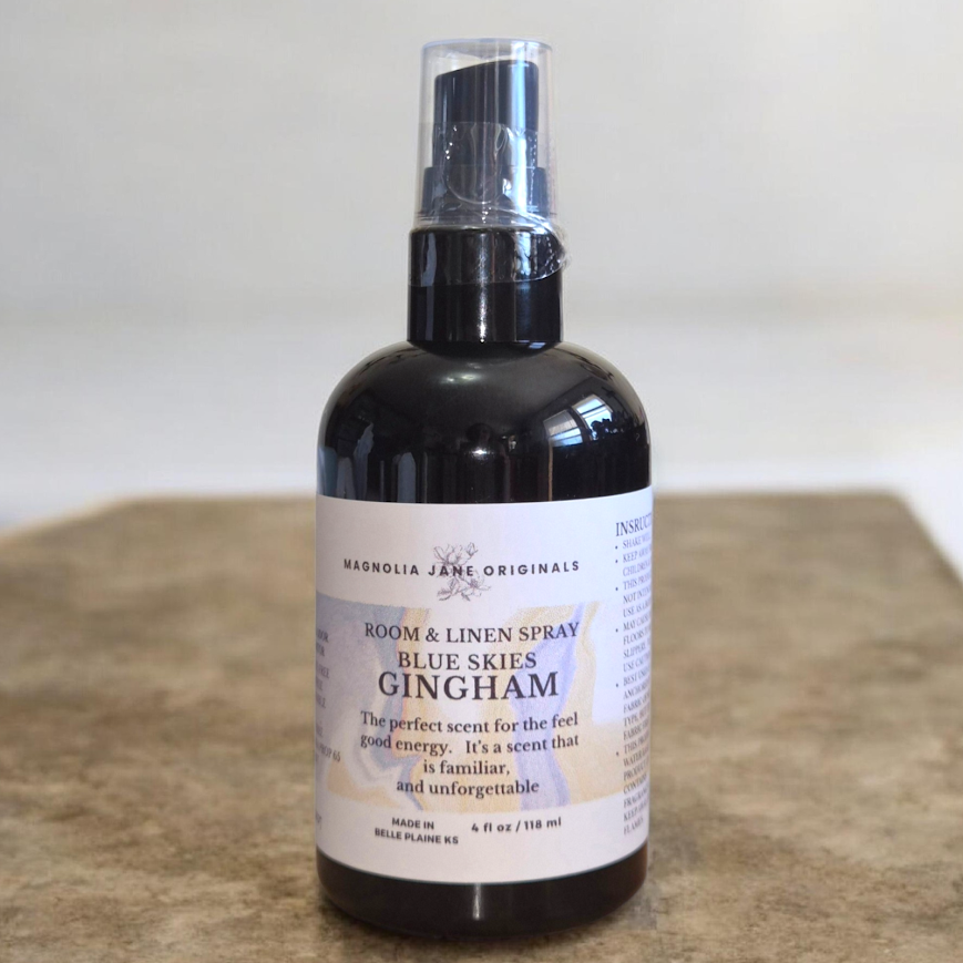 Room/Linen Spray - Blue Sky Gingham