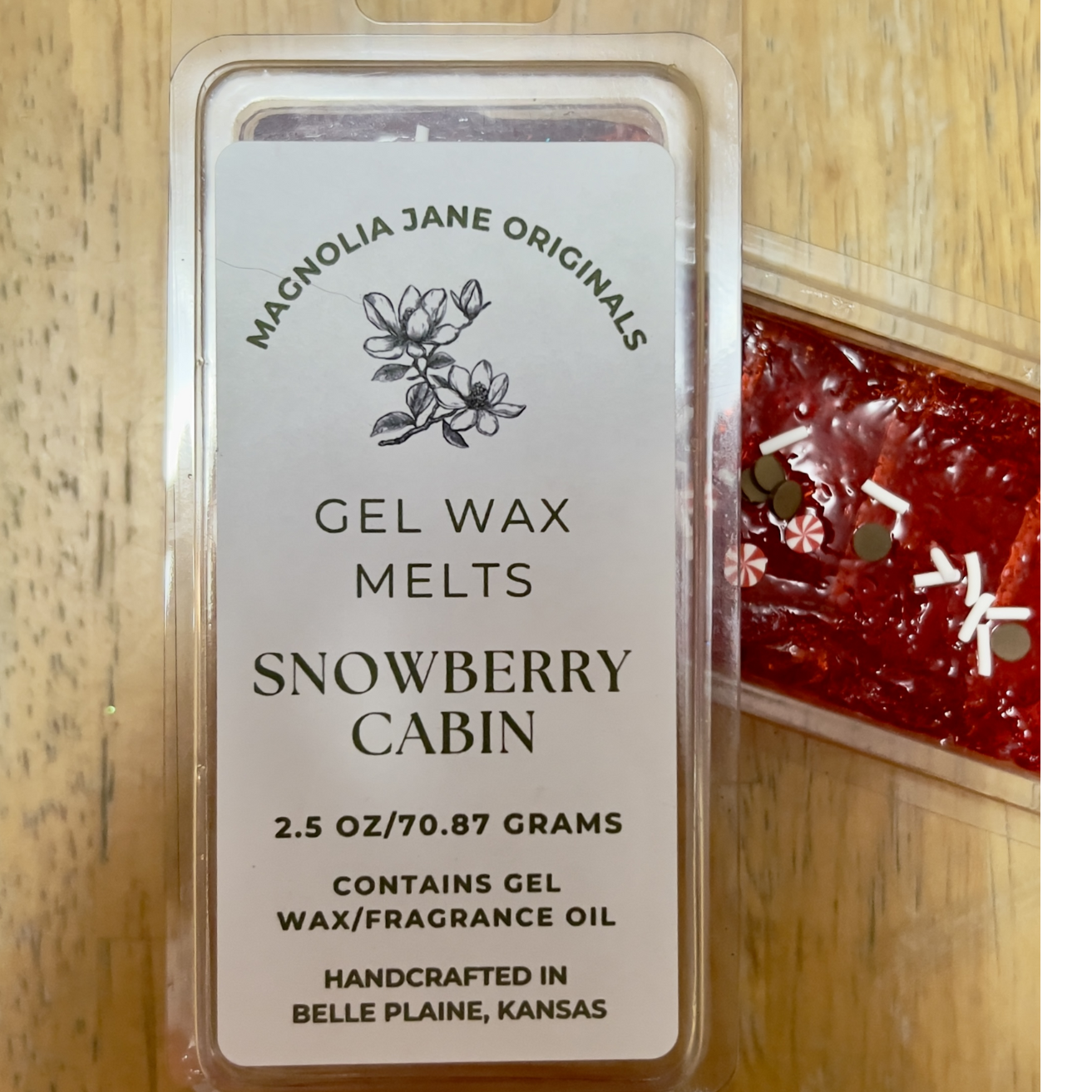 Jelly Wax Melt -Snowberry Cabin