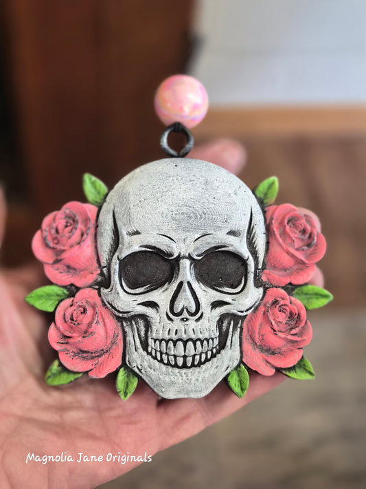 Freshie- #D Skull & Roses