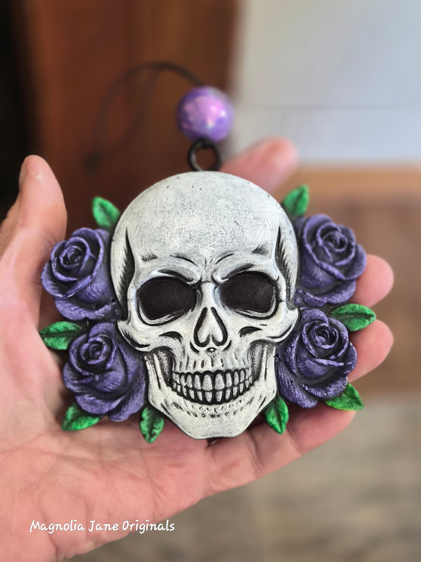 Freshie- #D Skull & Roses