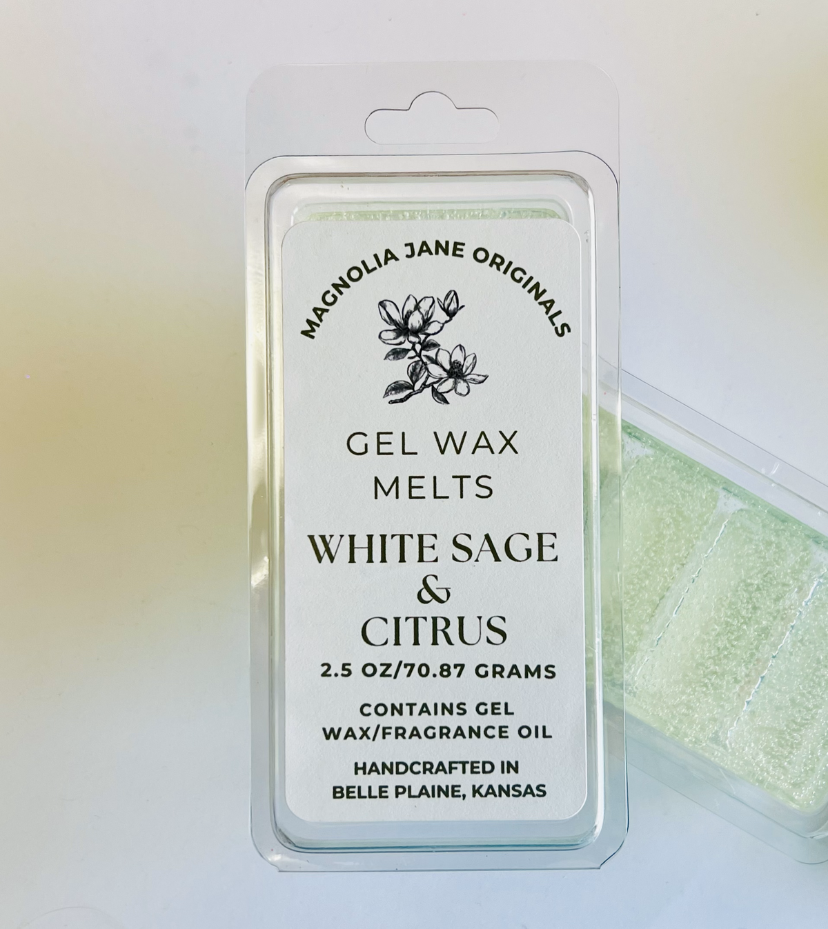 Jelly Wax Melt -White Sage & Citrus – Magnolia Jane Originals